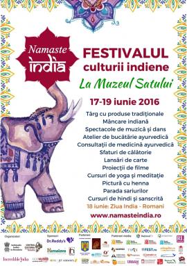Festivalul Namaste India, Foto: Afis