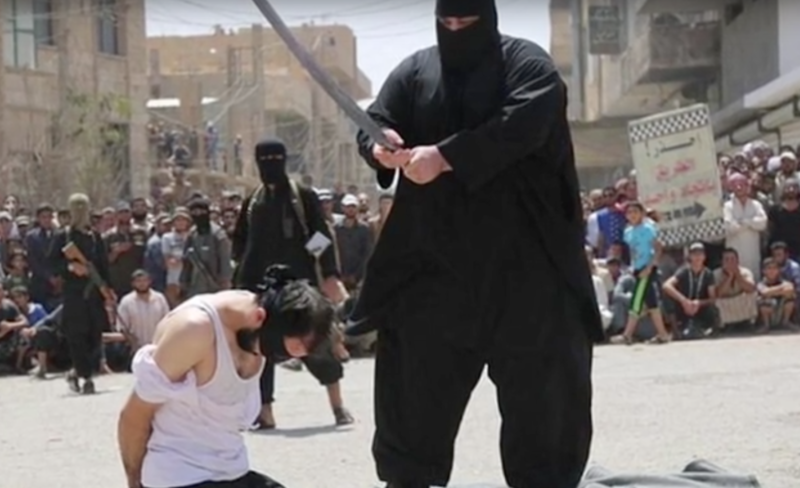 "Buldozerul", calaul Statului Islamic, Foto: Captura YouTube