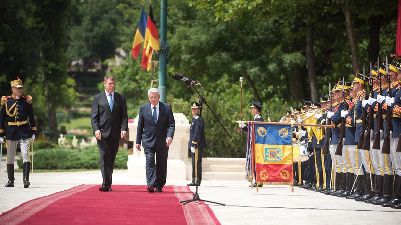 Klaus Iohannis si Joachim Gauck la Cotroceni, Foto: Presidency.ro