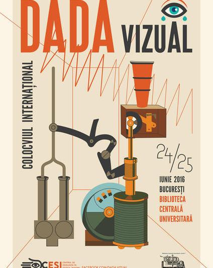 Afis UB - DADA VIZUAL, Foto: unibuc.ro