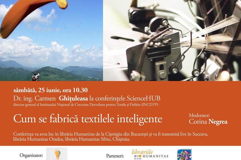 Carmen Ghituleasa la ScienceHUB, Foto: Librariile Humanitas