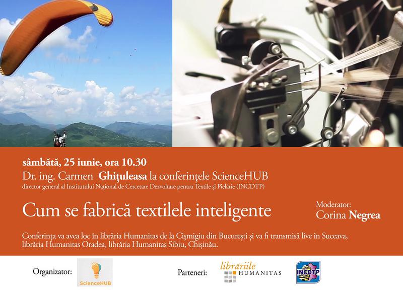 Carmen Ghituleasa la ScienceHUB, Foto: Librariile Humanitas