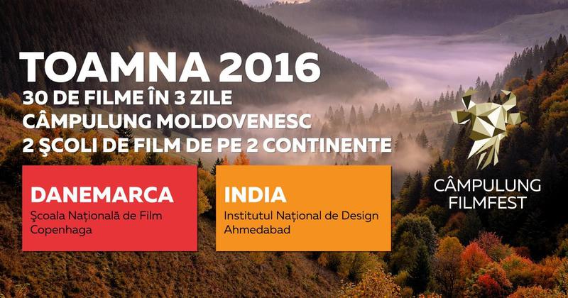 Campulung Film Fest, 26-28 august 2016, Foto: Afis festival