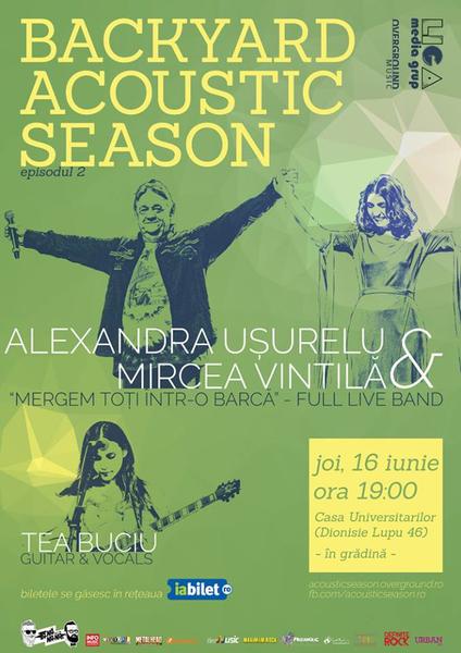 Alexandra Usurelu si Mircea Vintila, Foto: Afis concert