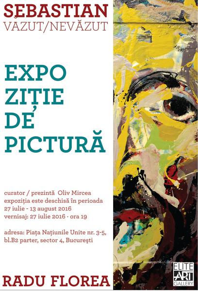 Expozitie semnata Radu Florea, Foto: Afis