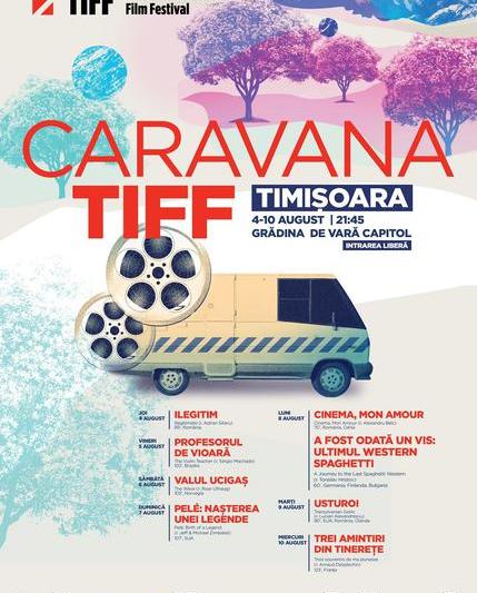 Caravana TIFF la Timisoara, Foto: Afis