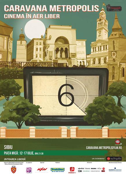Cinema in aer liber, la Sibiu, Foto: Poster