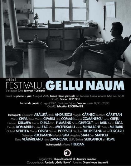 Festivalul Gellu Naum, Foto: Afis