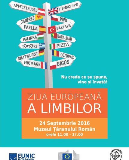 Ziua europeana a limbilor 2016, Foto: Afis