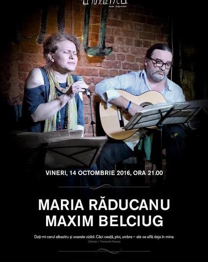 Concert Maria Raducanu si Maxim Belciug, Foto: Afis