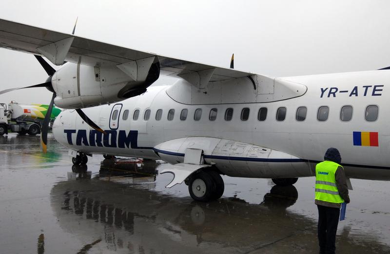 Avion ATR al companiei TAROM, Foto: Hotnews