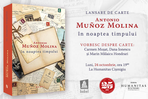 In noaptea timpului, de Antonio Munoz Molina, Foto: Editura Nemira