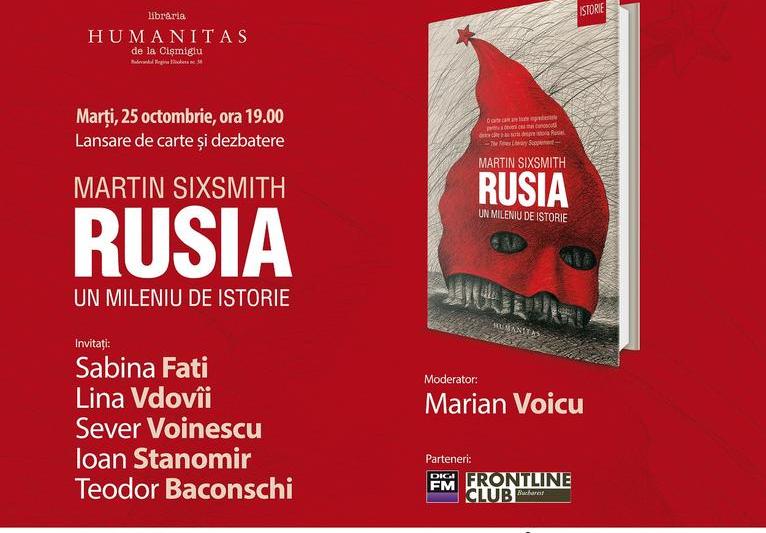 "Rusia. Un mileniu de istorie" de Martin Sixsmith, Foto: Librariile Humanitas