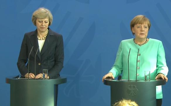 Theresa May si Angela Merkel, in dezacord, Foto: Bundeskanzlerin.de