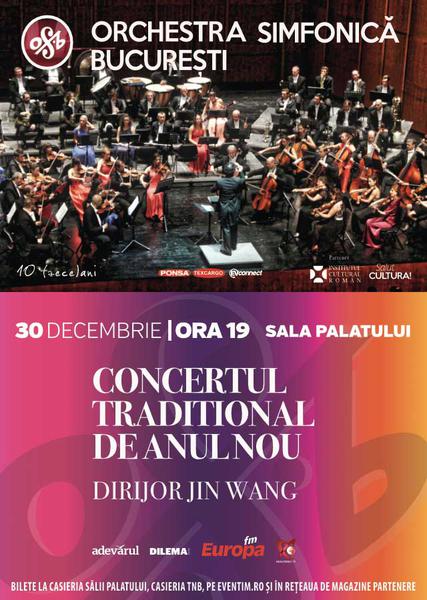 Concert Traditional de Anul Nou, Foto: Afis