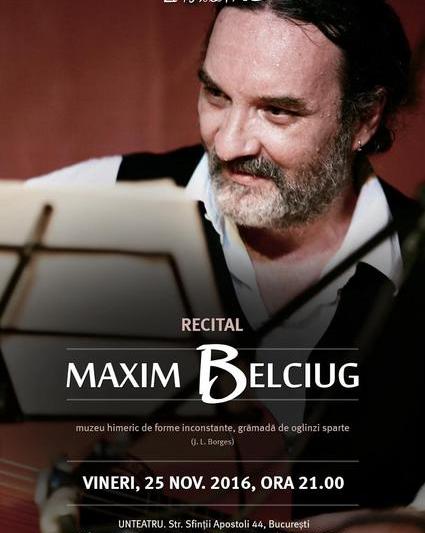 Maxim Belciug, Foto: Unteatru