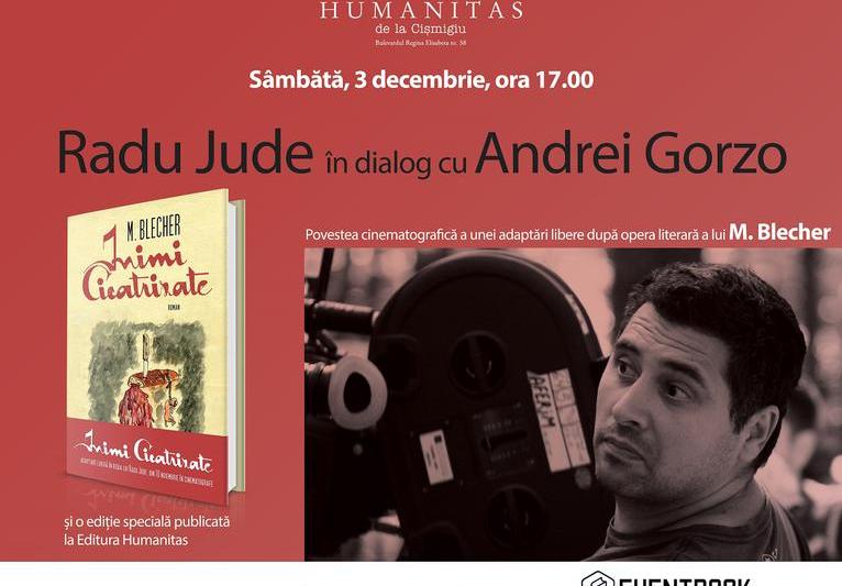 Radu Jude in dialog cu Andrei Gorzo, Foto: Librariile Humanitas