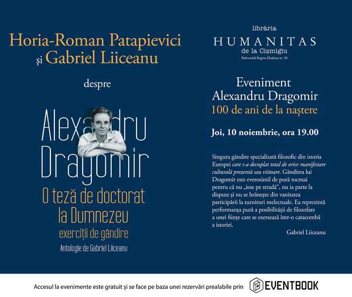 Alexandru Dragomir, 100 de ani de la nastere, Foto: Humanitas