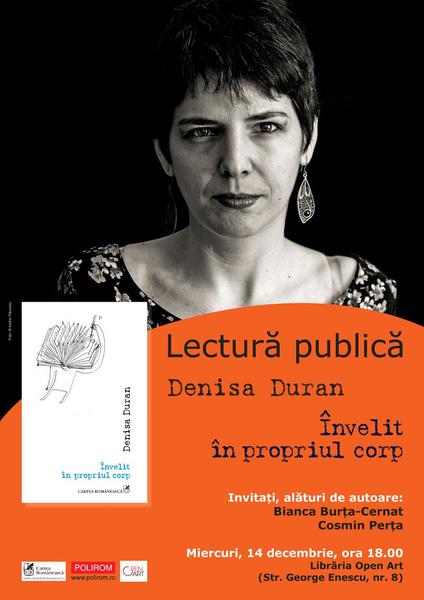 Invelit in propriul corp, Denisa Duran, Foto: Afis