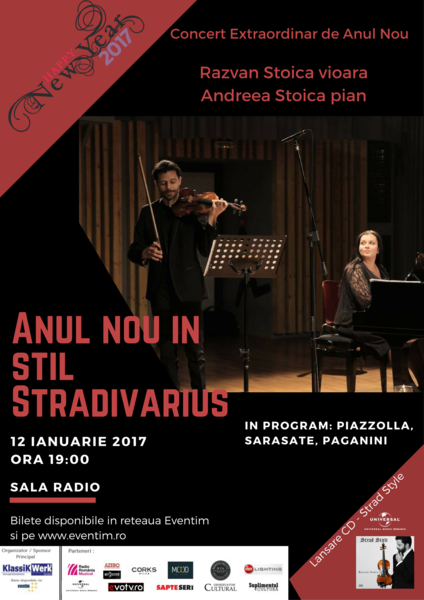 Concert "Anul Nou in stil Stradivarius", Foto: Afis