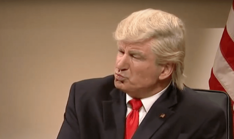 Alec Baldwin in rolul lui Donald Trump, Foto: Captura YouTube