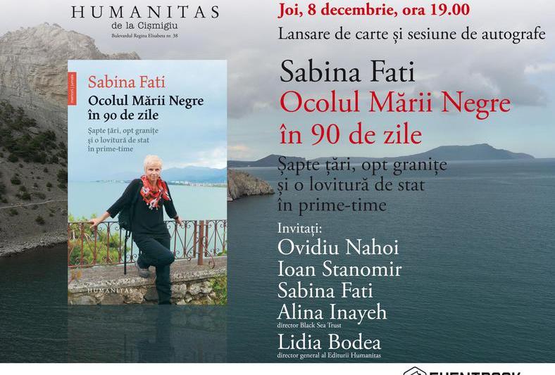 Sabina Fati: Ocolul Marii Negre in 90 de zile, Foto: Humanitas