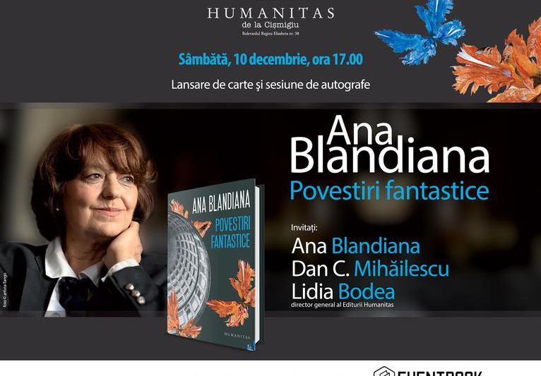 Povestiri fantastice, de Ana Blandiana, Foto: Humanitas