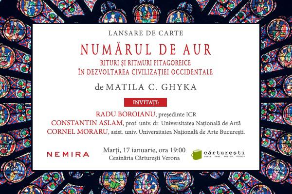 Numarul de aur, de Matila C. Ghyka, Foto: Editura Nemira