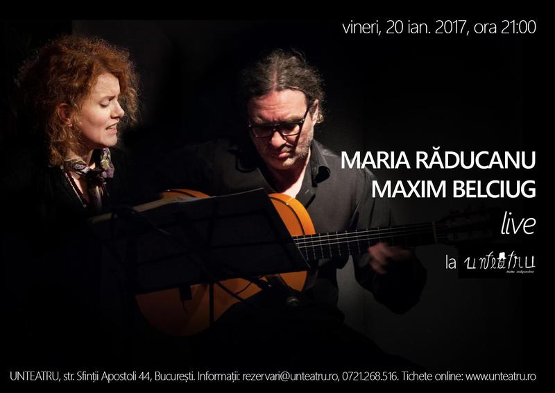 Concert Maria Raducanu si Maxim Belciug, Foto: Unteatru