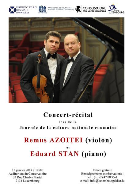 Recital: Remus Azoitei si Eduard Stan , Foto: Afis concert