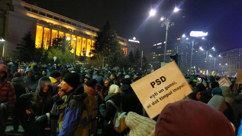 Protest Piata Victoriei (16), Foto: Hotnews