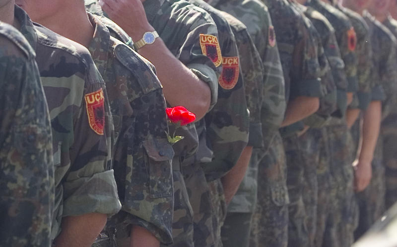 Luptatori din fosta Armata de eliberare a Kosovo, Foto: Balkan Investigative Reporting Network