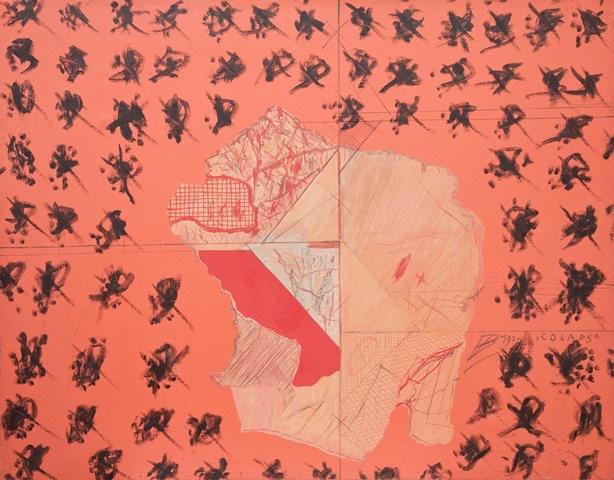 Horia Bernea, Colaps (Collapse), 1970, oil on canvas, Courtesey Ivan Gallery, Foto: ICR