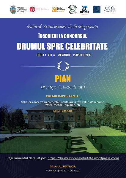 Concurs 'Drumul spre celebriatate', Foto: Afis