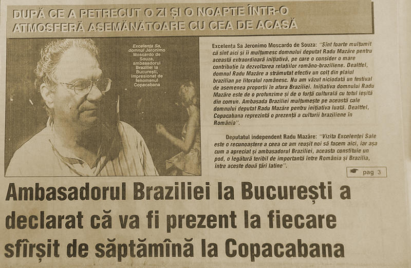 Ambasadorul Braziliei, prietenul lui Radu Mazare, Foto: Info-Sud-Est.ro