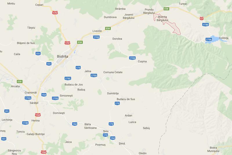 Bistrita Bargaului, Foto: Google Maps