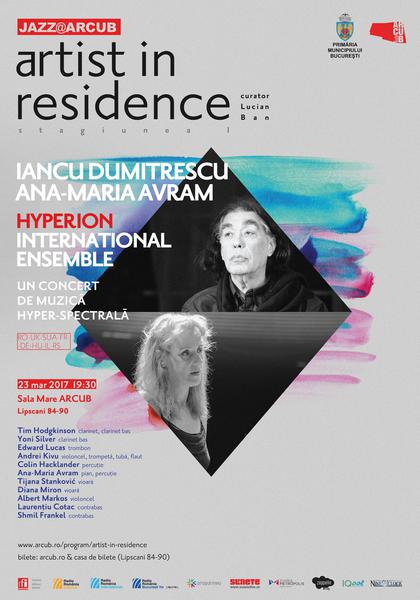 Jazz@ARCUB - Muzica hyper-spectrala, Foto: Afis concert