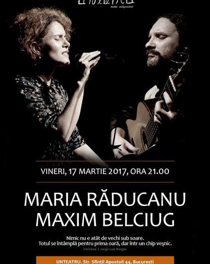 Concert Maria Raducanu si Maxim Belciug, Foto: Unteatru