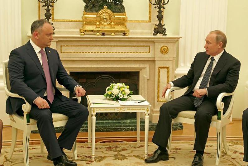 Igor Dodon si Vladimir Putin, Foto: Facebook / Igor Dodon