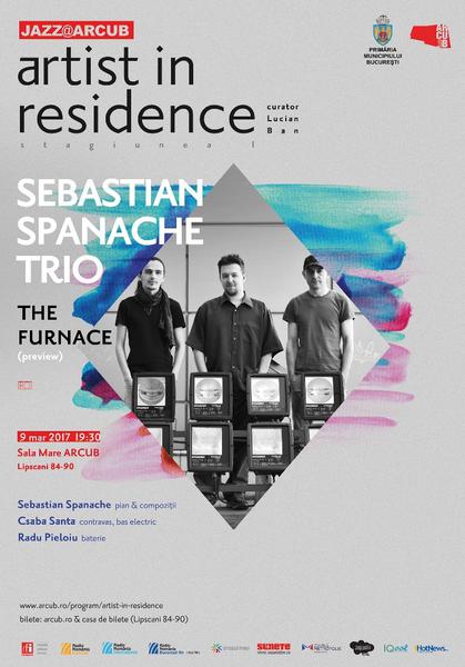 Sebastian Spanache Trio, Foto: Afis concert