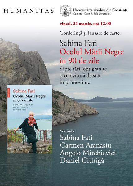 Sabina Fati: Ocolul Marii Negre in 90 de zile., Foto: Humanitas