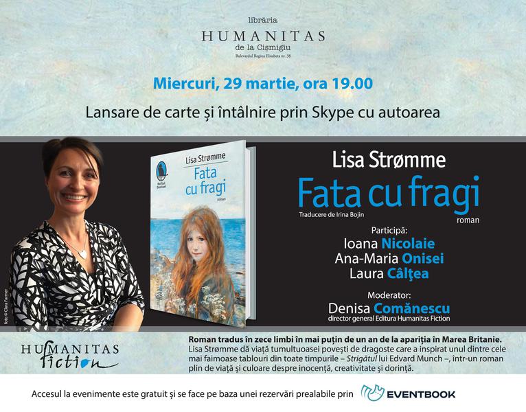 Lansare roman: Fata cu fragi, de Lisa Stromme, Foto: Humanitas