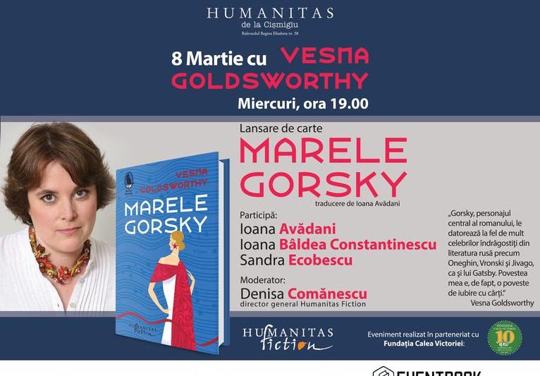 "Marele Gorsky" de Vesna Goldsworthy, Foto: Humanitas