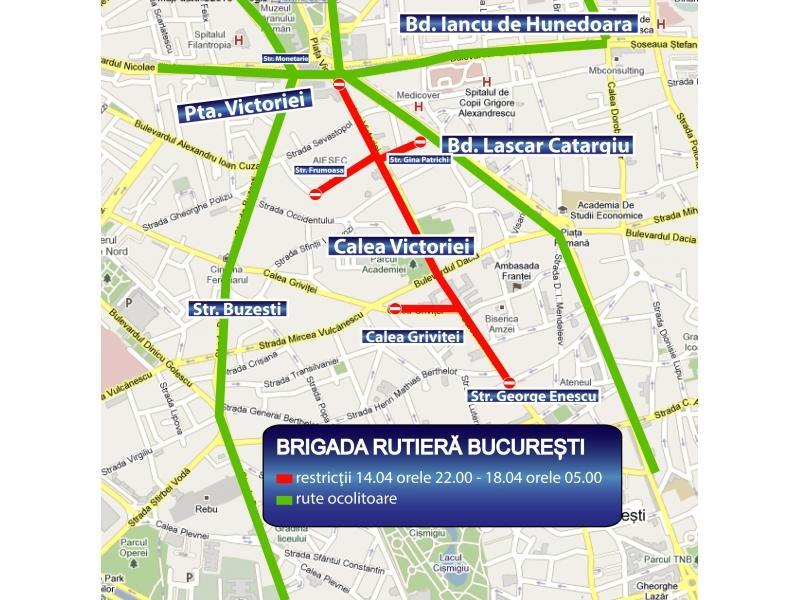 Restrictii de circulatie de Pasti, Foto: Brigada Rutiera Bucuresti