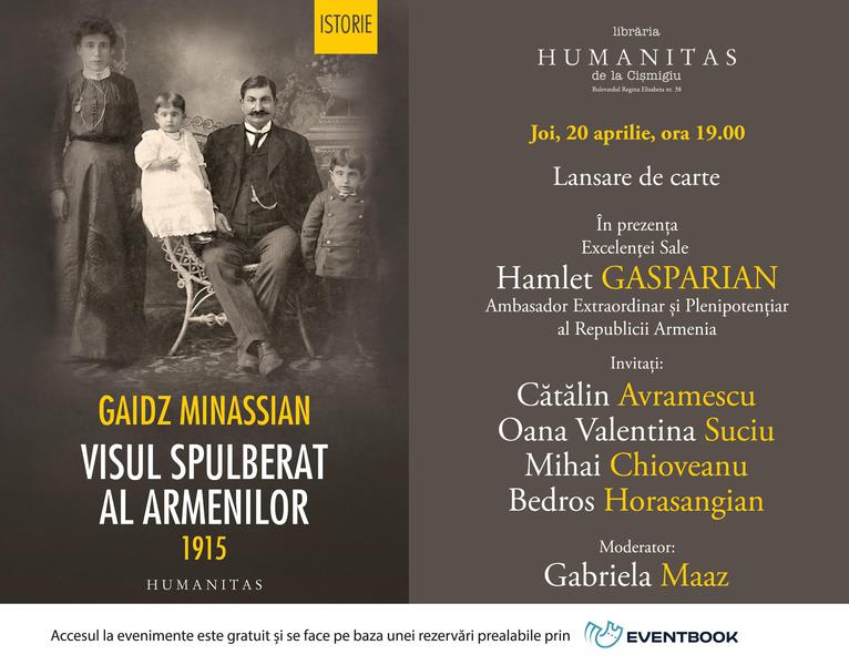 Visul spulberat al armenilor, de Gaidz Minassian, Foto: Humanitas