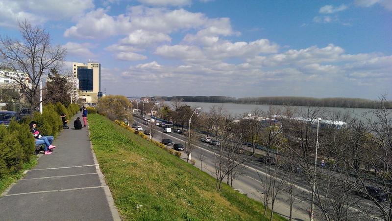Faleza din Galati, Foto: HotNews.ro / Victor Cozmei