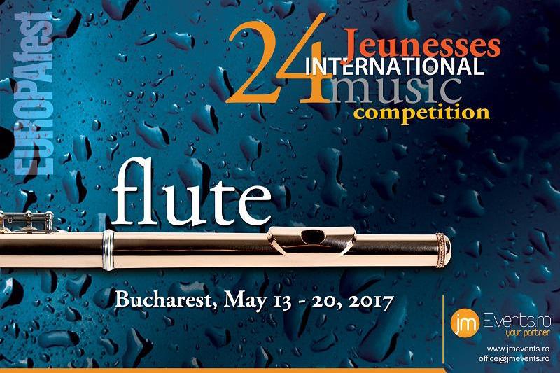 Jeunesses International Flute Competition Dinu Lipatti 2017, Foto: Afis