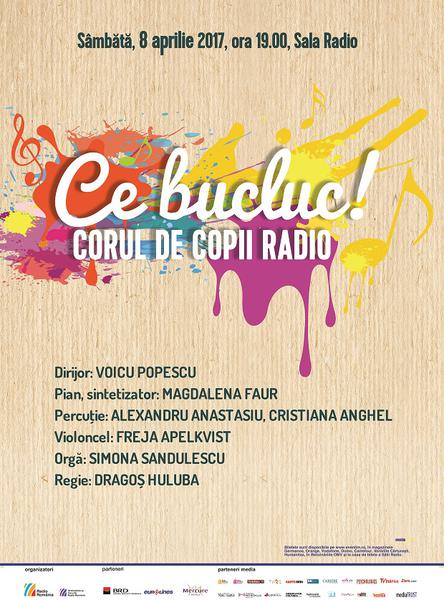 Concert cu Corul de copii Radio, Foto: Afis