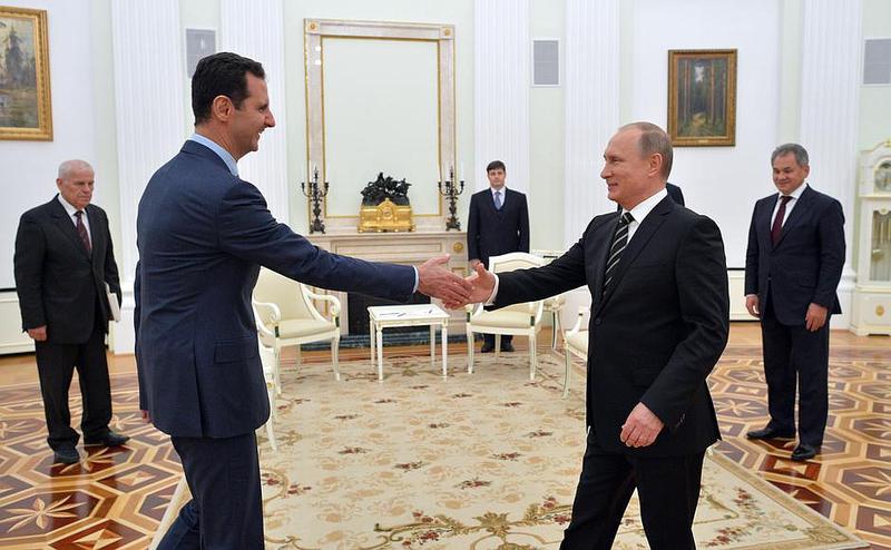 Putin il sprijina pe Assad, Foto: kremlin.ru