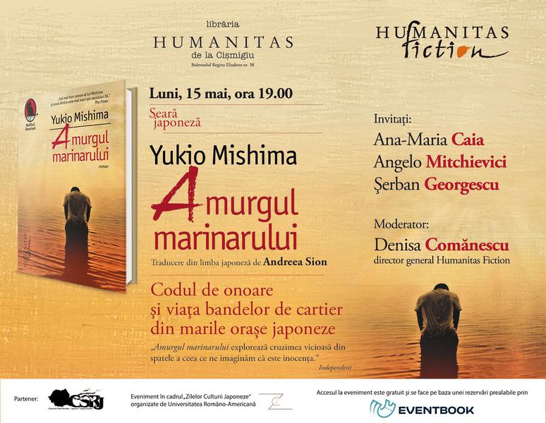 Amurgul amiralului, de Yukio Mishima, Foto: Humanitas